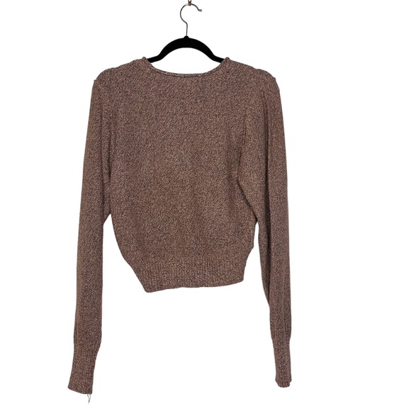 FREE PEOPLE Going for Gold Sweater in Rose - Picture 6 of 12